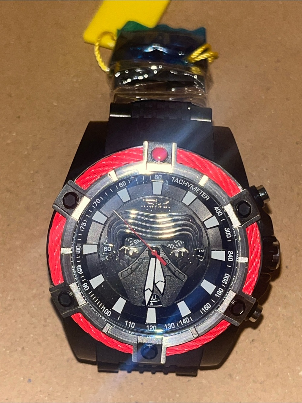 Invicta Star Wars Kylo Ren Bolt Limited Edition Chronograph Watch - Signed Case